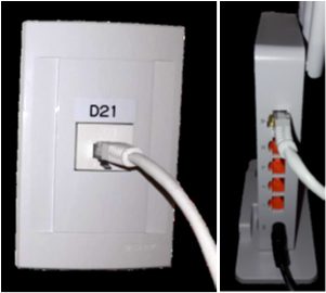 데스크탑 랜선연결